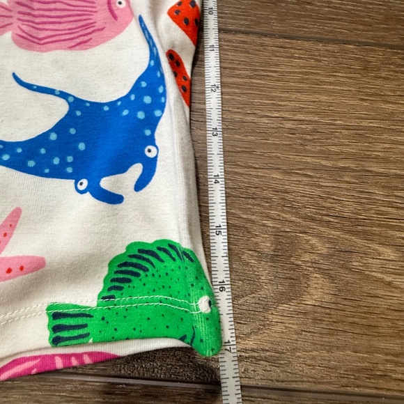 Mini Boden Girls Under the Sea Shortie Pajama set, NWT, Size 9Y, Two Piece - Picture 5 of 14